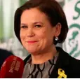  ??  ?? OFFICE POLITICS: Mary Lou McDonald faces a tough task