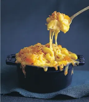  ??  ?? Macaroni & Cheese with Roasted Butternut Squash