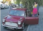  ??  ?? People are being urged to contact crime stoppers or Hackney police with any informatio­n on the stolen 1960 Mini Minor.