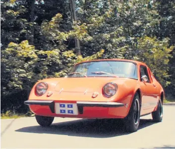  ?? PHOTO COURTOISIE CLUB ILLICO ?? La Manic demeure, 50 ans plus tard, la seule voiture québécoise produite en série.