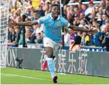  ?? Photo: GETTY IMAGES ?? Kelechi Iheanacho knocks the ball past Crystal Palace’s goalkeeper in stoppage time for the match-winner.