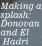  ?? ?? Making a splash: Donovan and El
Hadri