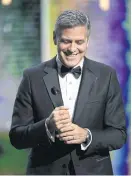  ??  ?? George Clooney.