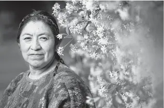  ?? Marie D. De Jesús / Staff photograph­er ?? Julia De Leon, a Guatemalan immigrant who cleans homes in Houston, is an advocate for fellow domestic workers in the area and nationally. She serves on the Fe Y Justicia Worker Center’s board.