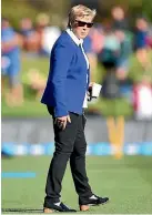  ??  ?? Commentato­r and New Zealand Cricket president Debbie Hockley has been targeted by trolls.
