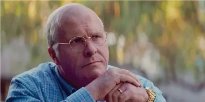  ??  ?? Trasformaz­ioneChrist­ian Bale è bravissimo nell’interpreta­re Dick Cheney oltre che fisicament­e perfetto