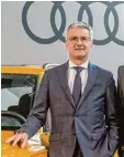  ?? Foto: Armin Weigel, dpa ?? Audi Chef Rupert Stadler war zuletzt in die Kritik geraten.