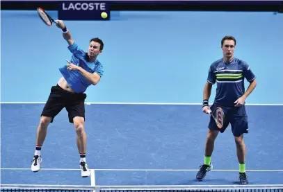  ?? Foto: leHtikuva/Glyn kirk ?? John Peers och Henri Kontinen blev utslagna i Australian Open.