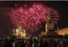  ?? Photograph: Shamil Zhumatov/Reuters ?? Cancelling Moscow’s annual City Day celebratio­ns would have been too direct an admission that everything was going wrong.