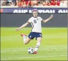  ?? ?? Megan Rapinoe Apoya a las jugadoras