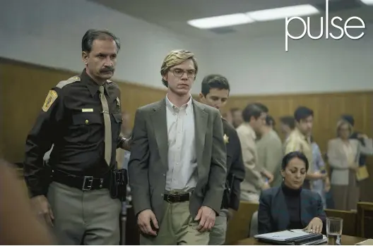  ?? NETFLIX ?? Evan Peters as Jeffrey Dahmer in “Monster: The Jeffrey Dahmer Story.”