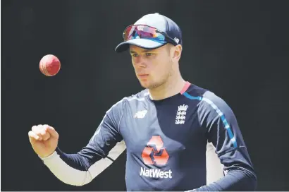  ?? Picture: Getty Images ?? HISTORIC. At the tender age of 20 Mason Crane will be the youngest spinner in 90 years to make his debut for England during the fifth Ashes Test in Sydney.