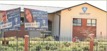  ?? PHOTO: SIMPHIWE MBOKAZI ?? Private school and college company Advtech. Curro Holdings is said to be in talks to buy its rival.