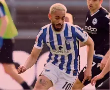  ?? AFP ?? Il numero tre Matheus Cunha, 22 anni, attaccante brasiliano dell’Hertha Berlino, è appena diventato campione olimpico con il Brasile. In Germania ha giocato anche con il Lipsia, prima ancora con Coritiba e Sion