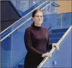  ?? CHLOE ELLINGSON — THE NEW YORK TIMES ?? Sarah Smith, a child and adolescent psychiatri­st at the University of Toronto, at The Hospital for Sick Children in Toronto, Canada, on Jan. 31.