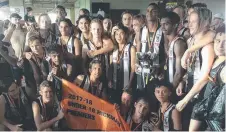  ??  ?? The 2017-18 Under-16 Hickman premiers, the Palmerston Magpies