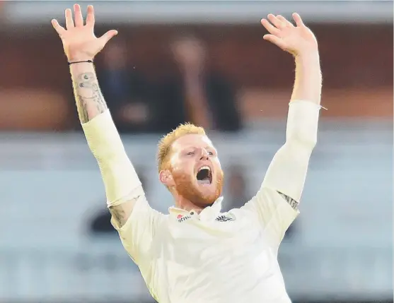  ?? PICK ME: Under- fire England star Ben Stokes is out to prove his fitness for the upcoming Ashes series if he is allowed to play. ??