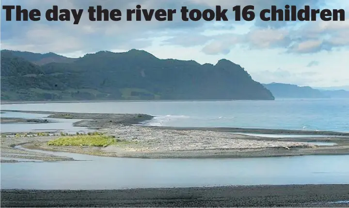  ??  ?? A hundred years ago yesterday, a group of 18 from Maraenui, in the eastern Bay of Plenty, perished in the Motu River. The tragedy plunged the marae into prolonged mourning.