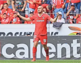  ?? ?? CARLOS GONZÁLEZ selló el triunfo del Toluca