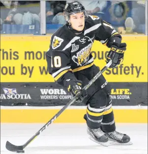  ?? MIKE SULLIVAN/CAPE BRETON SCREAMING EAGLES ?? Defenceman Ross MacDougall and his Cape Breton Screaming Eagles teammates host the Moncton Wildcats tonight at Centre 200. Puck drop is at 7 p.m.