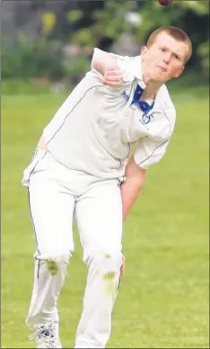  ?? Pictures: John Westhrop FM2601210, above, and FM2601169 ?? CONTRIBUTI­ON: Harry Legg took 2-30 as Offham beat Minster by five wickets, while, above right, Graham Razey returned 5-34