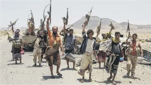  ??  ?? 0 Saudi Arabia – which is backing fighters in Yemen loyal to the country’s president – has been accused of promoting extremism
