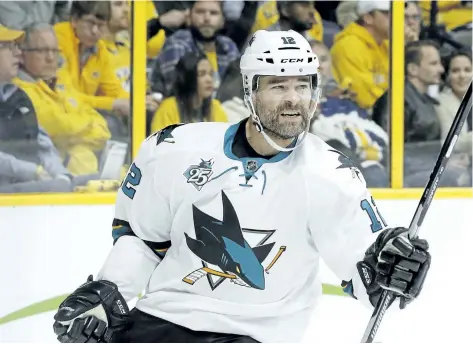  ?? MARK HUMPHREY/THE ASSOCIATED PRESS ?? Bringing in veteran Patrick Marleau for big money is a sign the Maple Leafs are trying to win now.