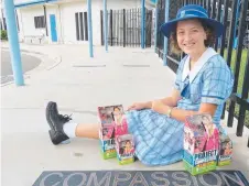  ?? Year 8 student Aylssa Hastie is fundraisin­g for Project Compassion. ??