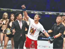  ??  ?? TEAM LAKAY’S 16-FIGHT WINNING STREAK EDUARD FOLAYANG