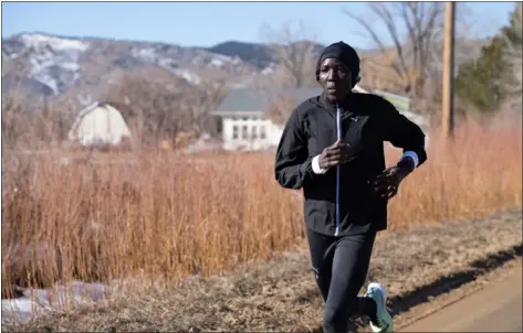  ?? BRENDAN DAVIS — COURTESY PHOTO ?? Longmont resident Edna Kiplagat is a two-time World Championsh­ip gold medalist and the winner of numerous major marathons.