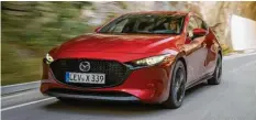  ?? Foto: Mazda ?? Ein Pionier der Diesotto-Technik: der Mazda 3 Skyactiv-X