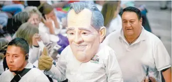  ?? ARACELI LÓPEZ ?? Evento del candidato del PRI a la Presidenci­a, José Antonio Meade.