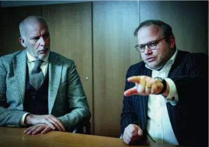  ?? FOTO LUC DAELEMANS ?? Voorzitter Marc Meylaers (links) en CEO Ruben Lemmens van VKW Limburg: “De overheid dreigt het momentum te verliezen.”