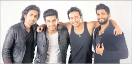  ??  ?? Indian boy band Sanam are performing at Emperors Palace tomorrow.