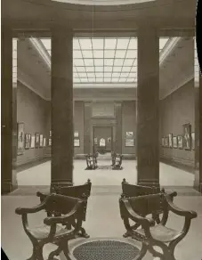  ?? TORONTO STAR ARCHIVES ?? In 1926, the Sir Edmund Walker Memorial Court and adjoining galleries were officially opened, with the project cost estimated at over $277,000.