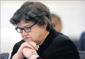  ?? Picture: FILE ?? IN EYE OF STORM: Public Enterprise­s Minister Lynne Brown is under pressure after denying that Eskom had contracts with a consultanc­y firm linked to the Gupta family