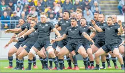  ?? PHOTO / MARK MITCHELL ?? The All Blacks may circle the wagons at Allegiant Stadium in Las Vegas.