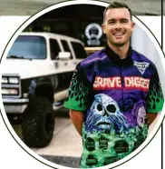  ??  ?? MORGAN K A NE, driver, mechanic, Grave Digger