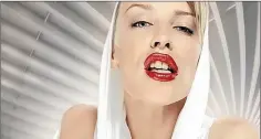  ??  ?? ICONIC: Kylie Minogue in the ‘Can’t Get You Out Of My Head’ video.