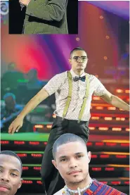  ?? Picture: ANTONIO MUCHAVE ?? ALL THE RIGHT MOVES: Left, Noah is intent on his moves as he dances in ‘Strictly Come Dancing’ on SABC2 in 2008