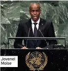  ??  ?? Jovenel Moise