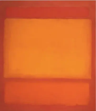  ??  ?? Plum Tree No 238 Marble Matt Emulsion, £44 for 21∕2 litres, Mylands (020 8670 9161; www.mylands.com) Red, Orange, Orange on Red (1962) (oil on canvas) Mark Rothko (1903–70)