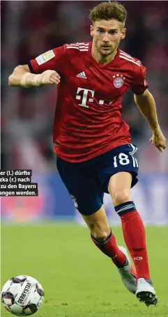 ??  ?? Wie Manuel Neuer (l.) dürfte auch Leon Goretzka (r.) nach seinem Wechsel zu den Bayern mit Pfiffen empfangen werden.
