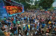  ?? Archivfoto: Ulrich Hopp ?? In diesem Jahr findet das Festival „Wudzdog“der Waldgeiste­r Dornstadt zum 20. Mal statt.