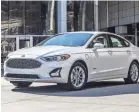  ?? FORD MOTOR ?? Instead of killing it off, Ford gave the Fusion a major update.