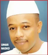  ??  ?? UMAR NASKO