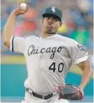  ??  ?? Reynaldo Lopez allowed four runs and seven hits in seven innings Saturday against the Detroit Tigers.
| GETTY IMAGES