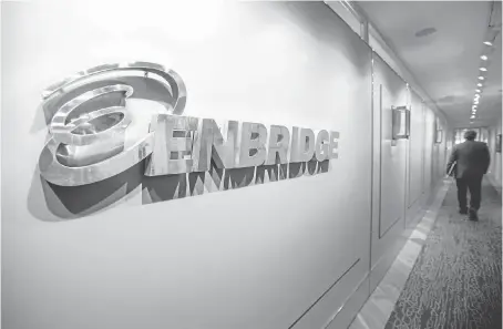  ?? CRYSTAL SCHICK ?? Enbridge Inc.’s decision Thursday to absorb four of its subsidiari­es could help shore up investor confidence, providing much-needed financial transparen­cy and divesting non-core assets to pay down debt.