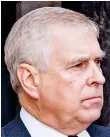  ?? ?? In shock...Prince Andrew