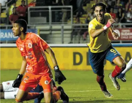  ??  ?? GOLEADOR. Campana (foto) lidera la tabla de artilleros, seguido por sus coterráneo­s Rezabala y Alvarado.